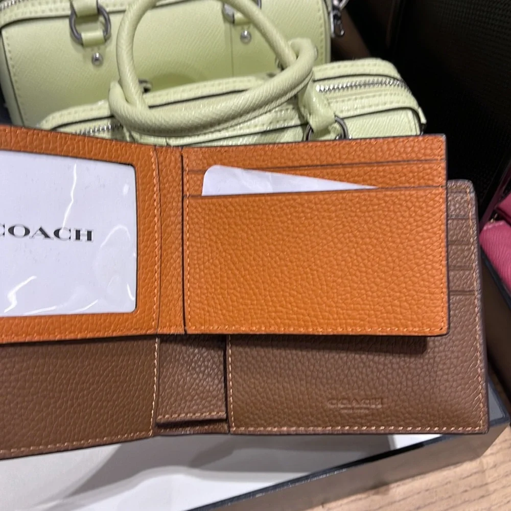 Coach 3 In 1 Wallet Leatherware
Dark Saddle/Canyon - Picture 6 of 16